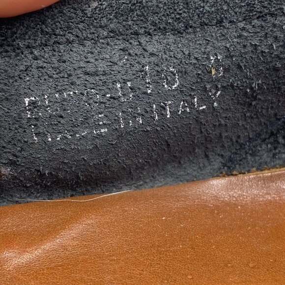 Bally Kiltie Loafer Mens 10 Italy Spectator Two Tone Leather Moc Toe Dress Shoes - Picture 11 of 14